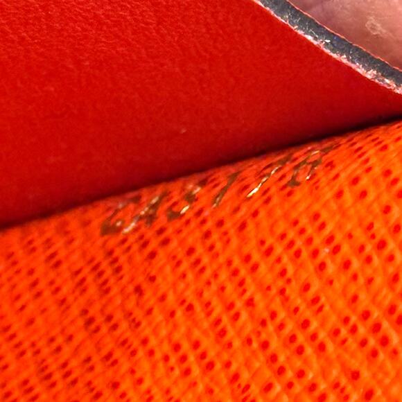 Louis Vuitton Orange Cardholder Wallet - Picture 10 of 11